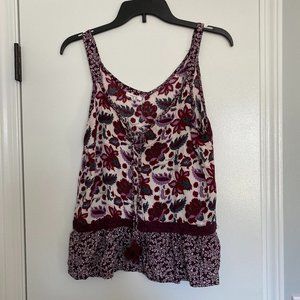 Floral Boho Top